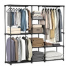 SONGMICS Portable Closet, Shelves, Organizer, Cloakroom, Bedroom, 71.7" x 16.9"