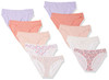 AMAZON ESSENTIALS WOMEN'S COTTON BIKINI BRIEF (AVAILABLE, MULTICOLOR - SIZE XXS New