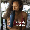 HYDRO FLASK WIDE MOUTH VACUUM INSULATED STAINLESS WATER BOTTLE, 40OZ - SUNGLOW New