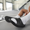 OOFOS OOAHH RECOVERY SLIDE SIZE: MEN 8 WOMEN 10 BLACK New