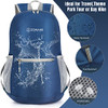ZOMAKE ULTRA LIGHTWEIGHT HIKING BACKPACK 20L PACKABLE SMALL BACKPACK - NAVY BLUE