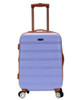 Rockland Melbourne Hardside Luggage with Spinner Wheels, Carry-On 20" - Lavender New