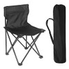 YSSOA FNCHARCAMP Portable Folding Camping Chair Adult Carry Bag - Black