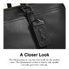 Coach Men's Metropolitan Slim Brief Black New Coach Men's Metropolitan Slim Brief Black New