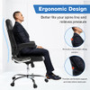 JHK GAMING CHAIR ERGONOMIC OFFICE CHAIR PU LEATHER CHAIR JHK-C-3397-BK - BLACK