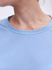 TALMONT WOMEN'S PAJAMA SET SHORT SLEEVE 2 PIECE OUTFITS - X-LARGE - BLUE New