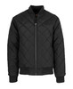 GALAXY BY HARVIC DIAMOND QUILTED BOMBER JACKET WATER RESISTANT - SMALL - BLACK New