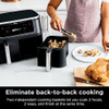 NINJA R-AD300CO FOODI 6-IN-1 10-QT. XL 2-BASKET AIR FRYER DUALZONE TECHNOLOGY