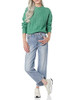 AMAZON ESSENTIALS WOMEN'S CABLE KNIT SOFT TOUCH CREWNECK SAGE GREEN SIZE S New