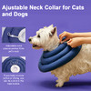 YUHOME DONUT COLLAR NECK ADJUSTABLE NECK DRAWSTRING WATERPRROF DIAMETER 30CM