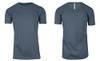 GALAXY BY HARVIC 2XL MEN'S PERFORMANCE MOISTURE WICKING ACTIVE SHORT SLEEVE New