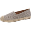 CALVIN KLEIN WOMEN'S POPULAR BALLET FLAT - SIZE: WOMEN 9 - TAUPE LOGO