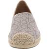 CALVIN KLEIN WOMEN'S POPULAR BALLET FLAT - SIZE: WOMEN 9 - TAUPE LOGO