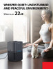 TOSHIBA AIR PURIFIERS FOR HOME UP TO 198 FT²|H13 TRUE HEPA FILTER|12H TIMER