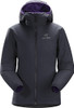 14660 ARC'TERYX ATOM HOODY WOMEN WARM SIZE S BLACK SAPHIRE