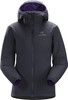 14660 ARC'TERYX ATOM HOODY WOMEN WARM SIZE S BLACK SAPHIRE