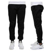 BASTION TRAIL MEN'S FLEECE DRAWSTRING JOGGER PANTS - BLACK - SIZE XL New