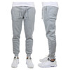 BASTION TRAIL SIZE 3XL MEN'S FLEECE DRAWSTRING JOGGER PANTS - HEATHER GRAY New