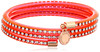 MARC JACOBS MARC BY MARC JACOBS KNOCKOUT PINK SLINKY BANGLE BRACELET - PINK New