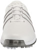 Adidas Men's Tour360 24 Golf Shoe White/Silver Metallic Size 10.5 New