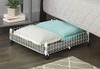WHITMOR ROLLING WHITE WIRE UNDERBED CART - WHITE WIRE New