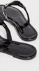 TORY BURCH WOMEN'S MILLER EMBELLISHED SANDALS SIZE: WOMEN 7.5 BLACK