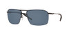 COSTA DEL MAR MENS SKIMMER RECTANGULAR SUNGLASSES 62MM - MATTE/GRAY POLARIZED