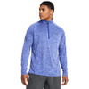 UNDER ARMOUR MEN'S TECH 2.0 1/2 ZIP - SIZE: MEN M - ROYAL/GRAPHITE New