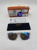 MAUI JIM KAWIKA FASHION SUNGLASSES 54MM CRYSTAL/BLUE HAWAII MJ-257-CRY/BLUHAW