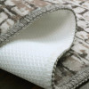 BIBB HOME WASHABLE FLANNEL PRINTED AREA RUG WITH LATEX BACK 4X6FT - URBAN TIMBER