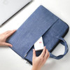 Fancial Laptop Bag 14-15.6 Inch Laptop Sleeve Case W/ Shoulder Handle - Blue