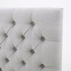 CHRISTOPHER KNIGHT HOME JEZEBEL FABRIC HEADBOARD QUEEN/FULL 55444.00LGRY - GREY