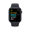 Apple Watch SE 2 40mm Midnight Aluminum Case Midnight Band -S/M- MXE73LL/A
