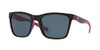 Costa Del Mar Women's Panga Square Sunglasses Shiny Black Crystal Gray