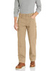 AMAZON ESSENTIALS MEN'S CARPENTER PANTS TOOL POCKETS 36W X 31L KHAKI BROWN New
