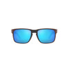 OAKLEY MEN'S OO9102 HOLBROOK SQUARE SUNGLASSES FRAME:MATTE BLACK/RED COLORSHIFT