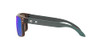 OAKLEY MEN'S OO9102 HOLBROOK SQUARE SUNGLASSES FRAME:MATTE BLACK/RED COLORSHIFT
