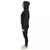 GALAXY BY HARVIC R.P. COLLECTION WOMEN'S LOOSE 2-PIECE SET MEDIUM - BLACK/BLACK
