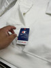 CHAMPION POWERBLEND HOODIE, FULL SCRIPT LOGO - SIZE: MEN XL - WHITE New