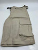 BLU ROCK MEN'S SLIM FIT STRETCH BELTED CARGO SHORTS - SIZE: MEN 32 - STONE New