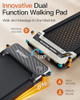 FUNRAY VERSATILE WALKING PAD TREADMILL WITH INCLINE 520A - GRAY FUNRAY VERSATILE WALKING PAD TREADMILL WITH INCLINE 520A - GRAY