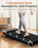 FUNRAY VERSATILE WALKING PAD TREADMILL WITH INCLINE 520A - GRAY FUNRAY VERSATILE WALKING PAD TREADMILL WITH INCLINE 520A - GRAY