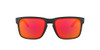 Oakley Men's Oo9102 Holbrook Square Matte Black/Prism Ruby Size 57 Oakley Men's Oo9102 Holbrook Square Matte Black/Prism Ruby Size 57