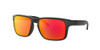 Oakley Men's Oo9102 Holbrook Square Matte Black/Prism Ruby Size 57 Oakley Men's Oo9102 Holbrook Square Matte Black/Prism Ruby Size 57
