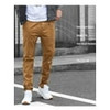 GALAXY BY HARVIC MEN'S SUPER STRETCH SLIM FIT EVERYDAY CHINO PANTS 38X32 - BLACK New