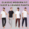 GALAXY BY HARVIC SMALL MEN CLASSIC LOUNGE MALE PANTS - SIZE S - NAVY New