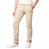 GALAXY BY HARVIC MEN'S COTTON CHINO SLIM FIT CASUAL STRETCH PANTS 32X30 - KHAKI New