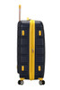 ROCKLAND MELBOURNE HARDSIDE EXPANDABLE LUGGAGE SPINNER WHEELS CHECKED NAVY 28" New