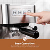 GEVI 20 BAR ESPRESSO MACHINE HIGH PRESSURE MILK FROTHER STEAM WAND - SILVERY