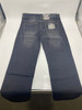BLU ROCK MEN'S COMFORT STRETCH SLIM STRAIGHT FLEX JEANS - SIZE:36X31 - JET BLACK New
